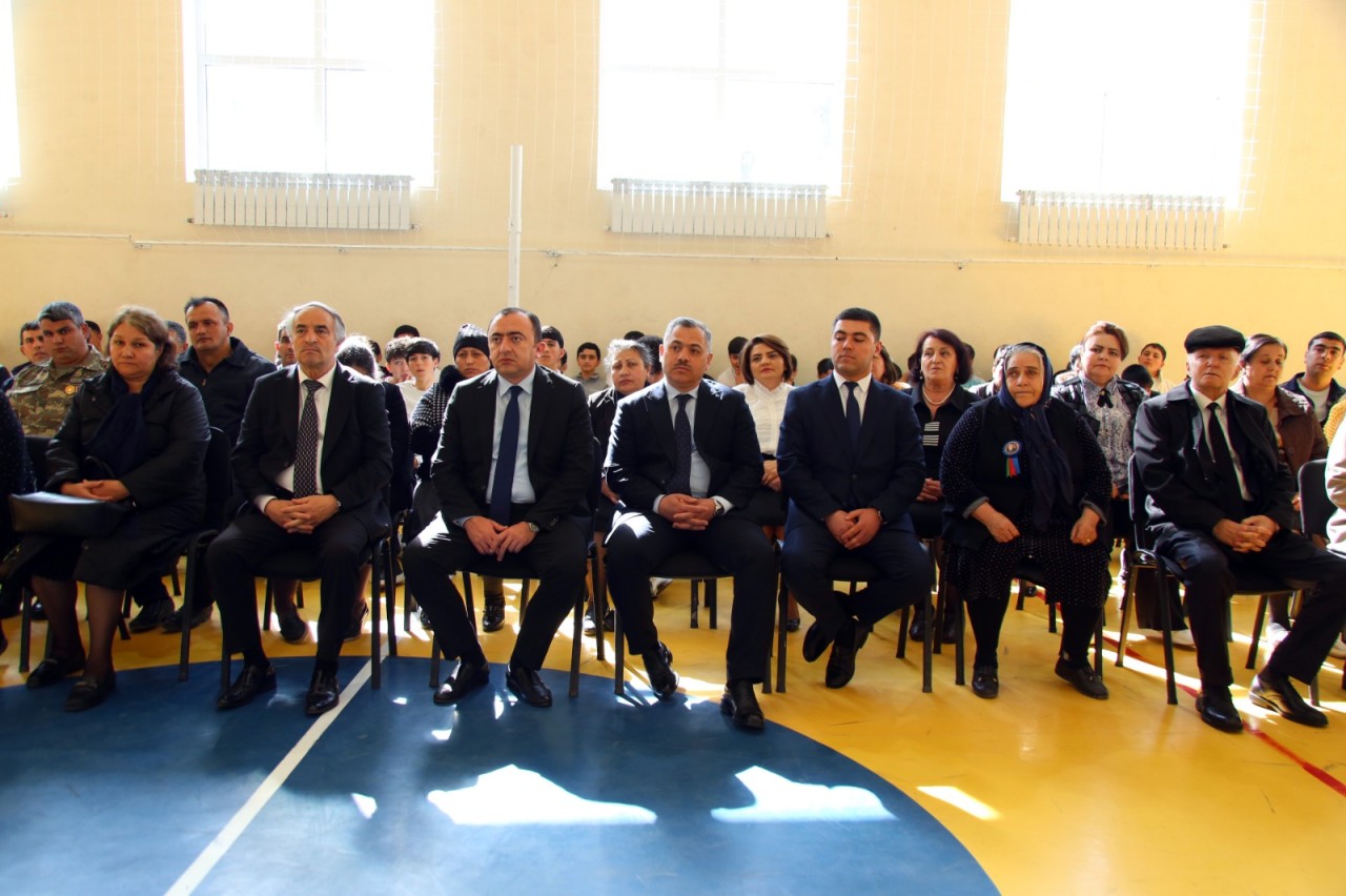 Daşkəsən şəhidlərinin xatirəsinə həsr olunan voleybol birinciliyi keçirildi - FOTOLAR